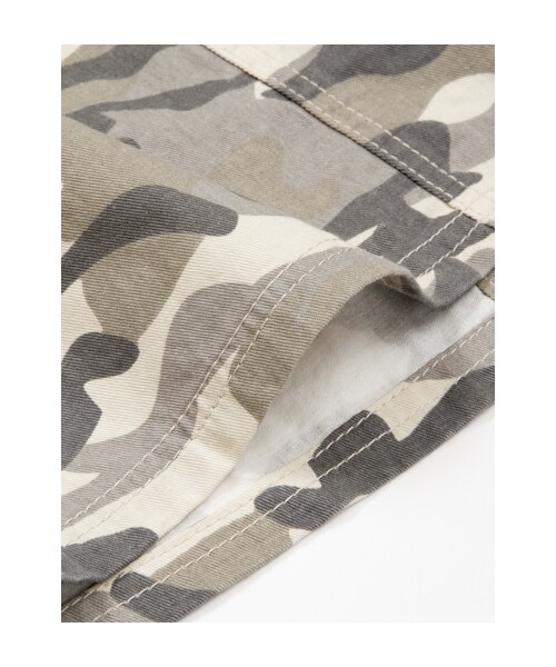 w closet（ダブルクローゼット）の「迷彩タイトスカート（パンツ・レディース・カーキ/Lグレー・FREE）」の9枚目の写真