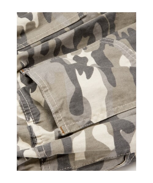 w closet（ダブルクローゼット）の「迷彩タイトスカート（パンツ・レディース・カーキ/Lグレー・FREE）」の8枚目の写真