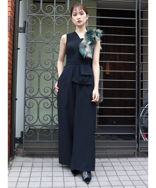 MURUA（ムルーア）の「ベアリボンオールインワン（ワンピース）」 - WEAR