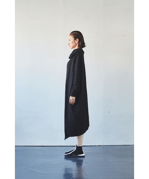 garcon la raison（ギャルソン・ラ・レゾン）の「ロングビッグワンピース（レディース）（ワンピース・レディース・ブラック・M/L）」の2枚目の写真