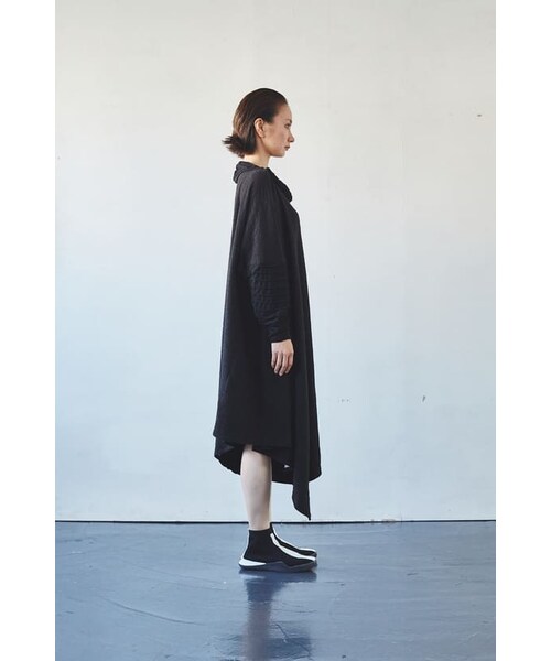 garcon la raison（ギャルソン・ラ・レゾン）の「ロングビッグワンピース（レディース）（ワンピース・レディース・ブラック・M/L）」の4枚目の写真