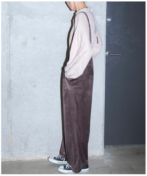 w closet(ダブルクローゼット)の「【Alley】スタンドカラーフラップポケットBIGシャツ(トップス・レディース・Lベージュ/サックス/グレージュ・FREE/M/L)」の13枚目の写真