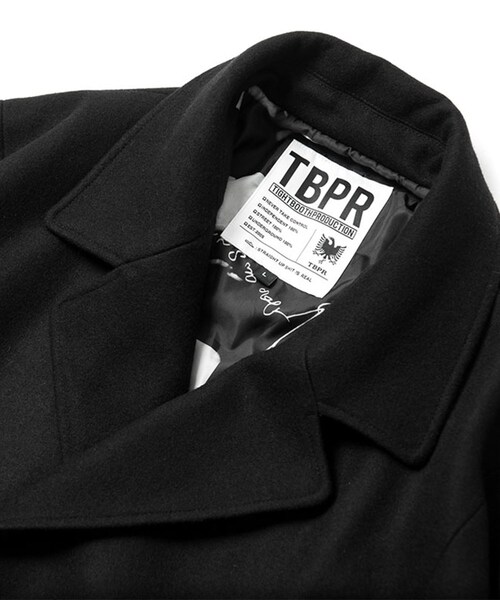 ジャケット・アウター TIGHTBOOTH PRODUCTION BK SMOKER P COAT TIGHTBOOTH PRODUCTION BK SMOKER P COAT