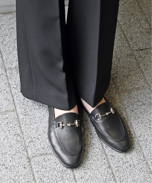 LE TALON（ルタロン）の「GRISE レザービットバブーシュ◆（シューズ・22/在庫あり/22.5/23/23.5/24/24.5/25/ブラック C/取り寄せ）」の6枚目の写真