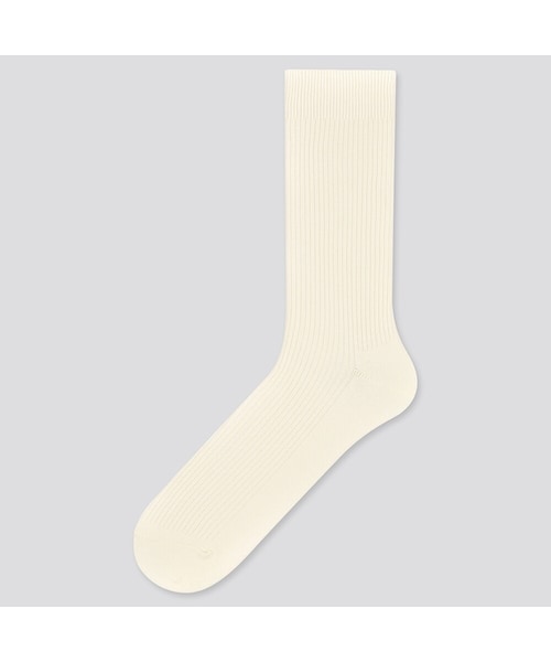 UNIQLO（ユニクロ）の「50色ソックス（消臭機能付き）（ソックス/靴下・メンズ・ 87/RED 17/BLACK 09/YELLOW 41/ 95/DARK GRAY 08/ 92/OFF WHITE 01/YELLOW 42/PURPLE 78/BLUE 67/BLUE 66/RED 14/ 88/GREEN 55/ 83/LIGHT GRAY 02/KHAKI 33/LIGHT PURPLE 70/GRAY 04/PURPLE 75/DARK GREEN 58/RED 13/GRAY 03/GREEN 53/ 90/ 82/ORANGE 25/ORANGE 23/NAVY 69/PINK 11/RED 16/BLUE 62/WHITE 00/BEIGE 32/DARK BROWN 39/GRAY 05/GREEN 52/LIGHT ORANGE 20/BROWN 36/ 94/BROWN 34/GRAY 06/LIGHT BLUE 60/BLUE 61/PURPLE 74/LIGHT ORANGE 21/GRAY 07/YELLOW 44/ 86・27-29/25-27）」の2枚目の写真