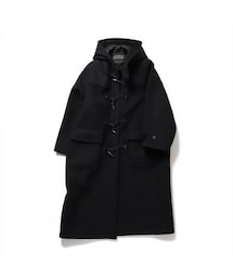 FUMITO GANRYU フミトガンリュウ　ダッフルコート サイズ2 黒 VINTAGE MODERN DUFFLE COAT BLACK - FUMITO GANRYU(フミト