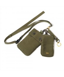 【専用】WACCOWACCO × Barbour NECK BAG WACCOWACCO（ワッコワッコ）の「WACCOWACCO×Barbour Neck strap