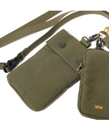 【専用】WACCOWACCO × Barbour NECK BAG WACCOWACCO（ワッコワッコ）の「WACCOWACCO×Barbour Neck strap