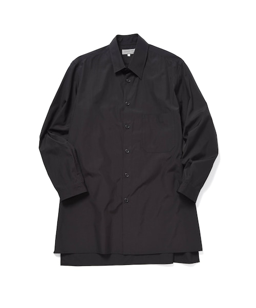 YOHJI YAMAMOTO 前あき胸アンバランスカットソー YOHJI YAMAMOTO 前あき胸アンバランスカットソー YOHJI YAMAMOTO