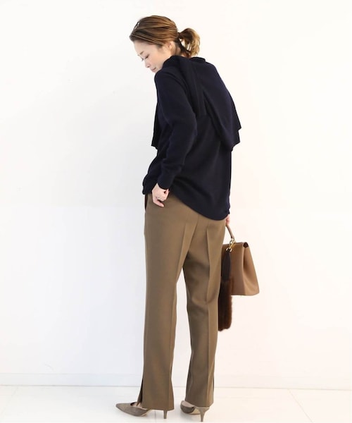 【匿名配送】新品 ドゥーズィエムクラスCAPRI クルーネック プルオーバー CAPRI クルーネックプルオーバー（ニット／セーター）｜MUSE de