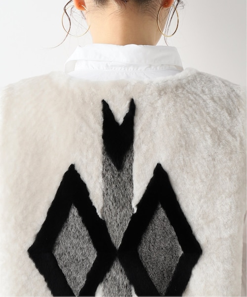 FRAMeWORK（フレームワーク）の「別注K.tsanikidisムートン チマヨ柄