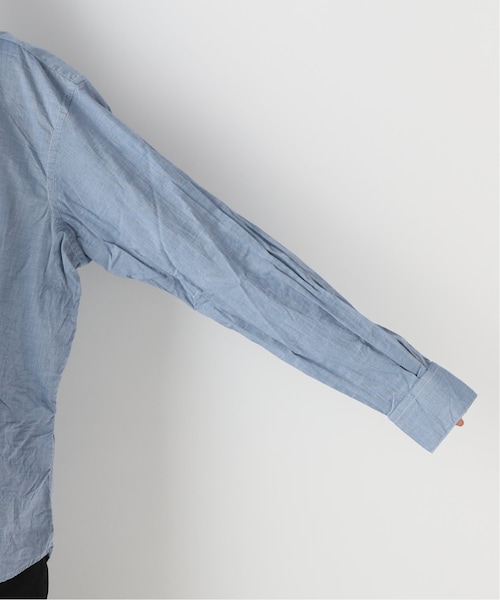 FRAMeWORK - りん　FRAMe WORK バスクボーダ＆NOBLE  デニムシャツ FIT2 エンジニアド オックスフォード シャツ – BLUE OXFORD
