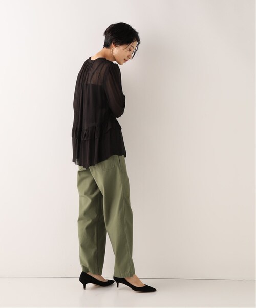 FRAMeWORK（フレームワーク）の「ジョーゼット刺繍ブラウス◇（）」 - WEAR