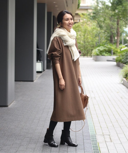 FRAMeWORK（フレームワーク）の「メルトンスムース クルーネック  