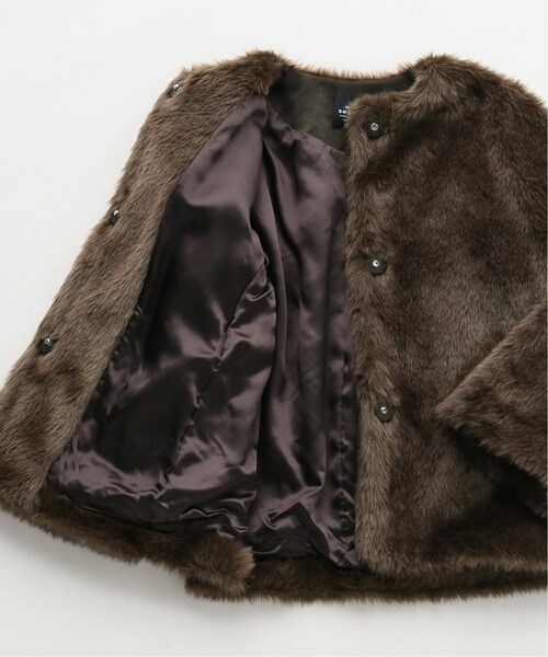 IENA（イエナ）の「sese フェイクファーコート◆（その他・ブラウン/36/38）」の15枚目の写真