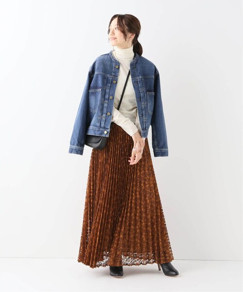 IENA（イエナ）の「ウォッシャブルウールタートルネックプルオーバー