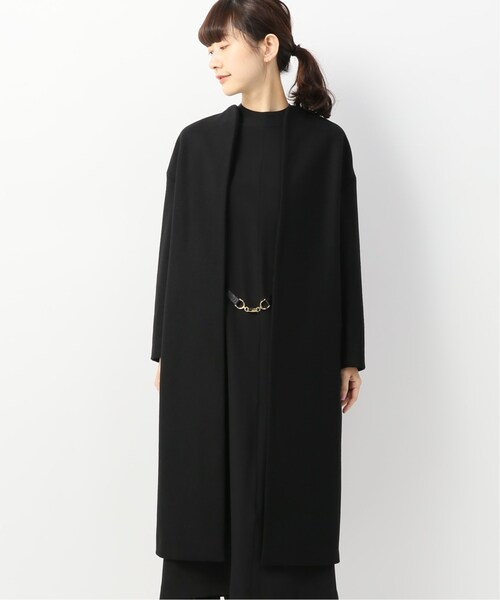 ノーカラーコート◇HARDY NOIR◇フロントビット スピックアンドスパン HARDY NOIR（アルディーノアール）の「フロントビットコート（）」 - WEAR