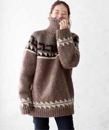 KANATA Plage別注 MERINO WOOL プルオーバー ニット Plage別注 MERINO WOOL プルオーバー ニット セーター 長袖