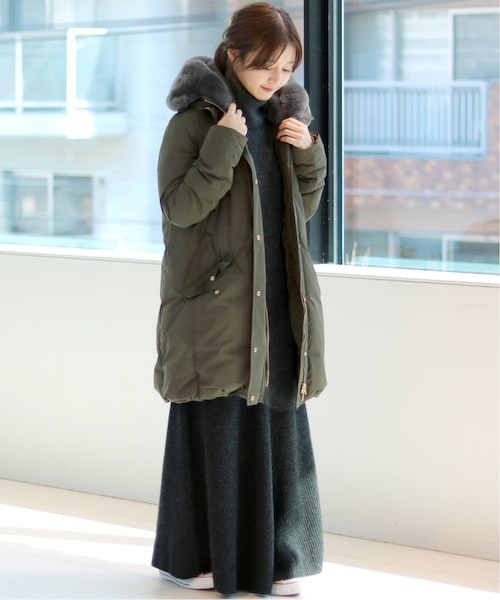 WOOLRICH ウールリッチ SLOBE IENA PUFFYPARKA スローブイエナ WOOLRICH ウールリッチ SLOBE IENA PUFFYPARKA スローブイエナ