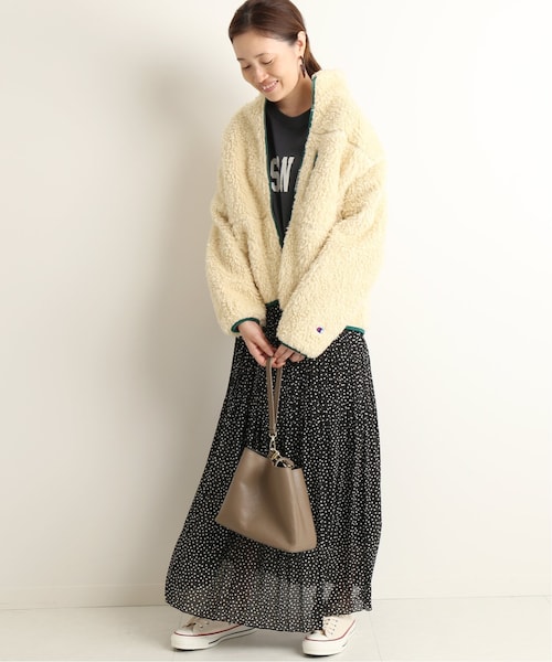 SLOBE IENA ボアブルゾン　値下げしました！ SLOBE IENA（スローブイエナ）の「【Champion/チャンピオン