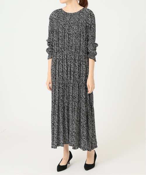 SLOBE IENA（スローブイエナ）の「フラワープリントティアード