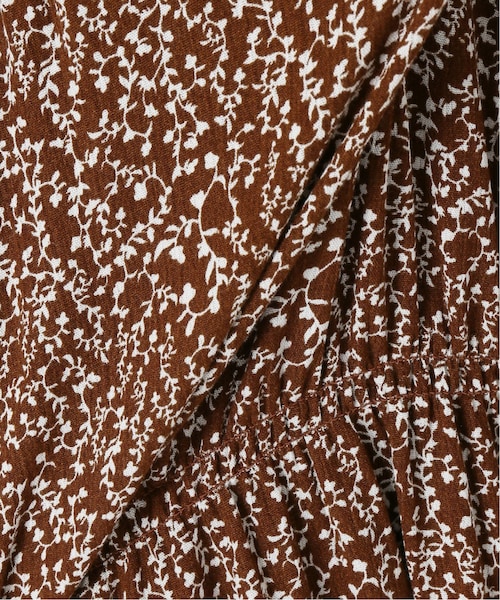 SLOBE IENA（スローブイエナ）の「フラワープリントティアード