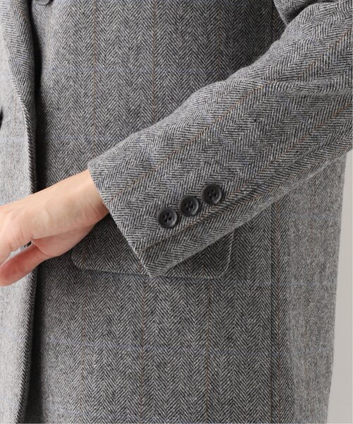 spick and span ウールヘリンボンジャケット Spick & Span - Spick and Span ウールヘリンボンジャケットの