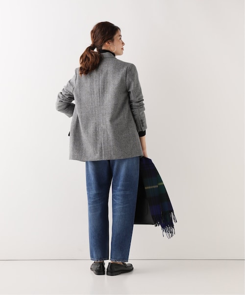 美品♪ Spick and Span ウールヘリンボンジャケット ブラウン 36 美品♪ Spick and Span ウールヘリンボンジャケット ブラウン 36