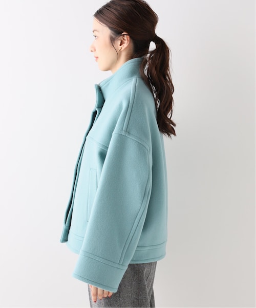 Spick & Span スピックアンドスパン　ビーバーショートブルゾン　コート Spick & Span スピックアンドスパン ビーバーショートブルゾン