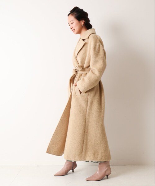 Spick & Span（スピックアンドスパン）の「シャギーローブコート