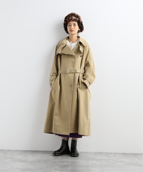 SEEALL トレンチコート SEEALL (シーオール) [ RECONSTRUCTED TRENCH COAT ] リメイク