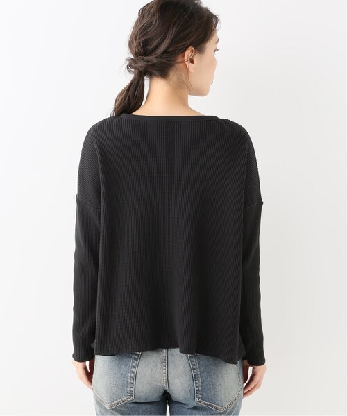 journal standard luxeドライワッフル ヘンリープルオーバ JOURNAL STANDARD LUXE（ジャーナルスタンダード ラックス）の