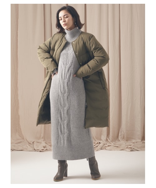 DRWCYS（ドロシーズ）の「ノーカラーロングダウン（）」 - WEAR 