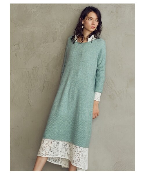 ドロシー ワンピース 総レース DRWCYS(ドロシーズ)の「総レーススモックワンピース()」 - WEAR