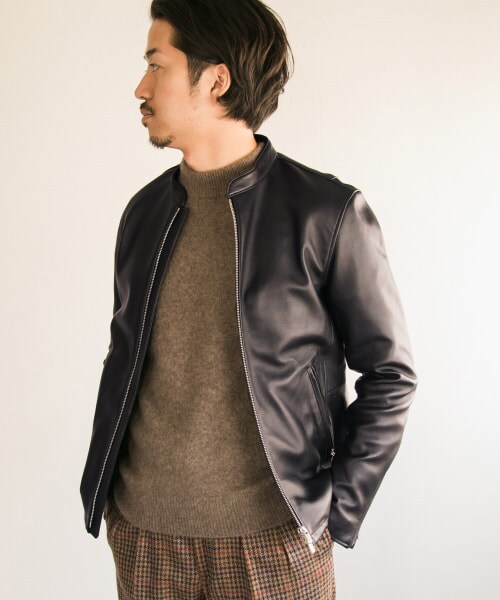 URBAN RESEARCH（アーバンリサーチ）の「義大利羊皮騎士外套（）」 - WEAR