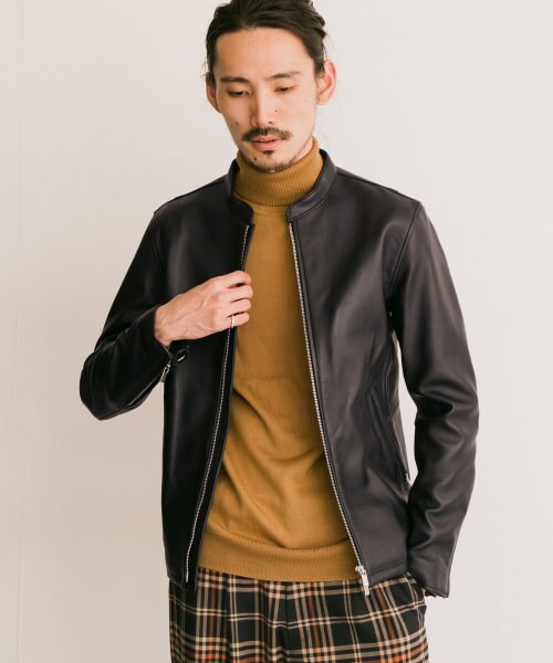 アイテムズ アーバンリサーチ Mサイズ 羊革 URBAN RESEARCH（アーバンリサーチ）の「義大利羊皮騎士外套（）」 - WEAR