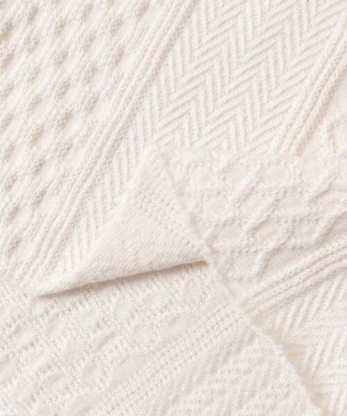 URBAN RESEARCH（アーバンリサーチ）の「羅紋緹花棉質裙（スカート・レディース・象牙白/卡其綠・FREE）」の18枚目の写真