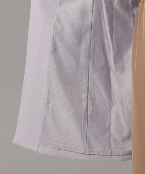 Andemiu（アンデミュウ）の「ノーカラーモッサコート（ジャケット/アウター・ライトグレー/キャメル/ライトブルー）」の20枚目の写真