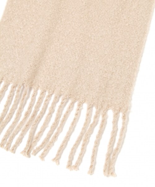 Andemiu（アンデミュウ）の「ループヤーンムジストール（ファッション雑貨・オフホワイト/ライトグレー/ベージュ/ラベンダー）」の14枚目の写真