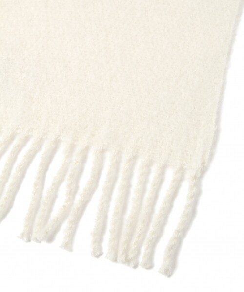 Andemiu（アンデミュウ）の「ループヤーンムジストール（ファッション雑貨・オフホワイト/ライトグレー/ベージュ/ラベンダー）」の12枚目の写真