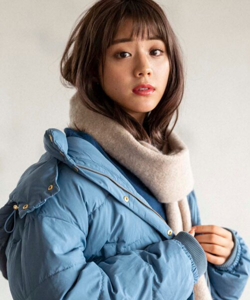 Andemiu（アンデミュウ）の「ループヤーンムジストール（ファッション雑貨・オフホワイト/ライトグレー/ベージュ/ラベンダー）」の3枚目の写真