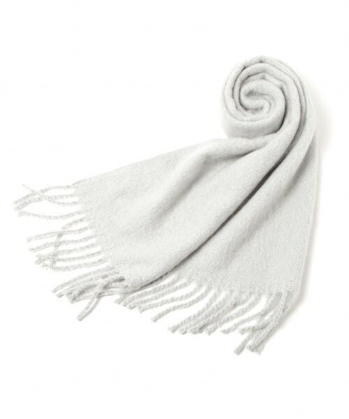 Andemiu（アンデミュウ）の「ループヤーンムジストール（ファッション雑貨・オフホワイト/ライトグレー/ベージュ/ラベンダー）」の9枚目の写真