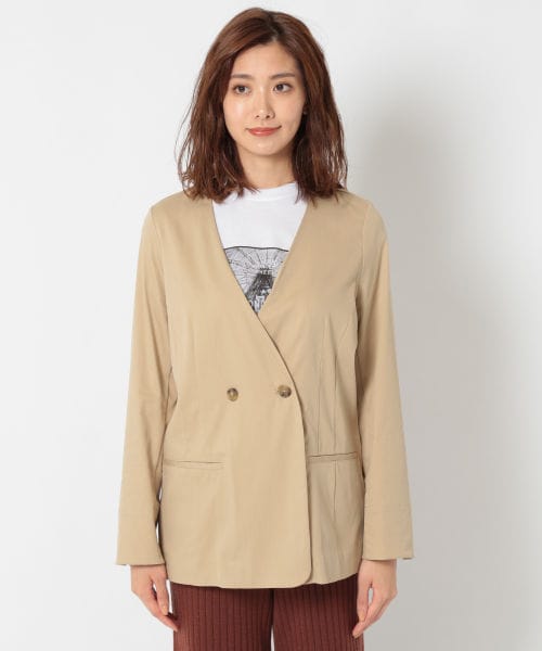 本日限定お値下げ【新品】BABYLON ノーカラージャケット ツイードノーカラージャケット | [公式]バビロン（BABYLONE）通販