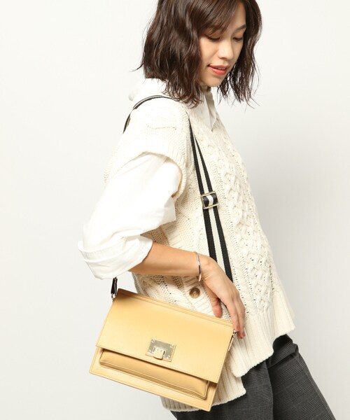 BARNYARDSTORM（バンヤードストーム）の「ウォレットフラップショルダーＭ（バッグ・ゼブラ/オフホワイト/ブラック/キャメル/レオパード）」の15枚目の写真