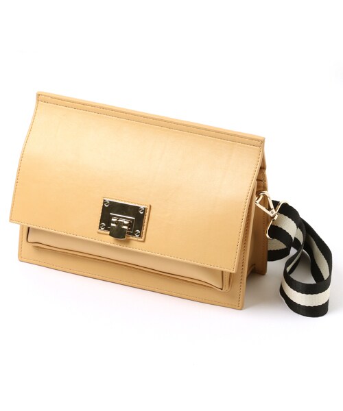 BARNYARDSTORM（バンヤードストーム）の「ウォレットフラップショルダーＭ（バッグ・ゼブラ/オフホワイト/ブラック/キャメル/レオパード）」の16枚目の写真