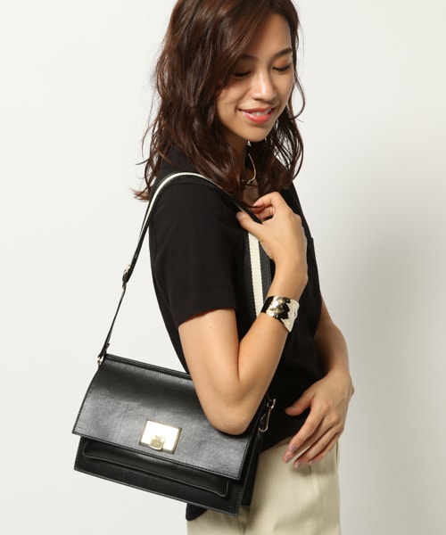 BARNYARDSTORM（バンヤードストーム）の「ウォレットフラップショルダーＭ（バッグ・ゼブラ/オフホワイト/ブラック/キャメル/レオパード）」の11枚目の写真