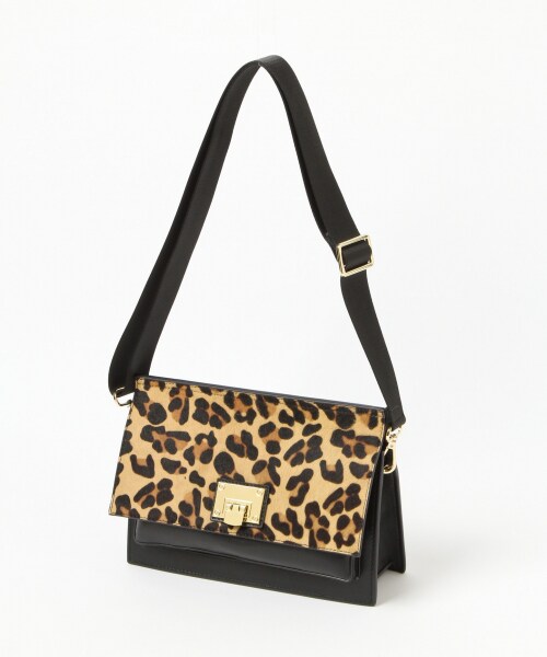 BARNYARDSTORM（バンヤードストーム）の「ウォレットフラップショルダーＭ（バッグ・ゼブラ/オフホワイト/ブラック/キャメル/レオパード）」の14枚目の写真