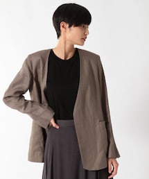 Chaos（カオス）の「リネンノーカラージャケット（）」 - WEAR