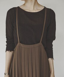 Curensology（カレンソロジー）の「プリーツサロペット（）」 - WEAR