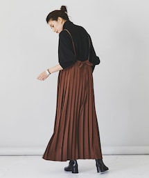 Curensology（カレンソロジー）の「プリーツサロペット（）」 - WEAR